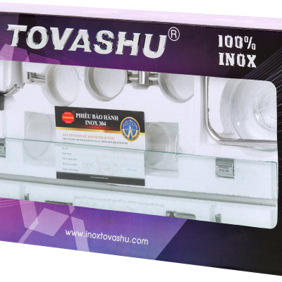 Bộ phụ kiện inox cao cấp 6 món inox 304E