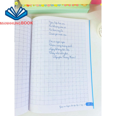 Sách - Combo 2 cuốn Giúp Em Luyện Chữ Đẹp Lớp 2 - Biên soạn theo CT GDPT mới.