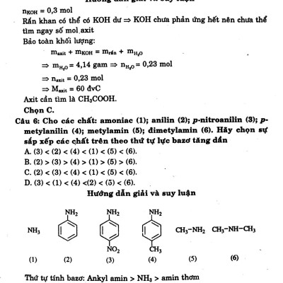 Suy Luận Và Pp Giải Nhanh Đề Thi Trắc Nghiệm Hóa Học 12