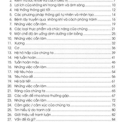 Combo 6 Quyển Kiến Thức Và Kỹ Năng Dành Cho Học Sinh: Chăm Sóc Sức Khoẻ + Thể Dục, Vui Chơi, Nghỉ Ngơi, Ăn Uống + Giữ Gìn Vệ Sinh + Những Việc Cần Làm + Sức Khoẻ Và Bệnh Thường Gặp + An Toàn Ở Nhà, Ra Đường, Trong Trường