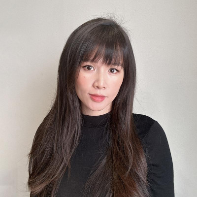 Mái mưa đơn tỉa sole tóc th.ật - Tóc Giả Vân Anh