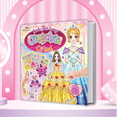 Sách Thời trang Công chúa (4 trang stickers)