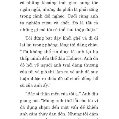Tuyển Tập Sherlock Holmes - Những Bí Mật Và Báu Vật Bị Đánh Cắp - Dấu Bộ Tứ