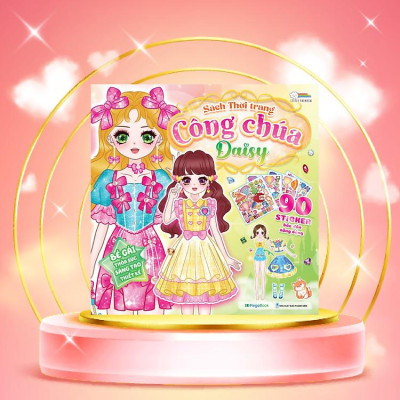 Sách thời trang Công chúa - Sách bóc dán sticker cho bé gái