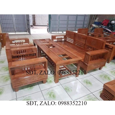 Bộ Ghế Uống Nước Tiếp Khách Làm Bằng Gỗ Tự Nhiên