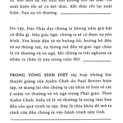 Trong Vòng Sinh Diệt (Tái Bản 2023)