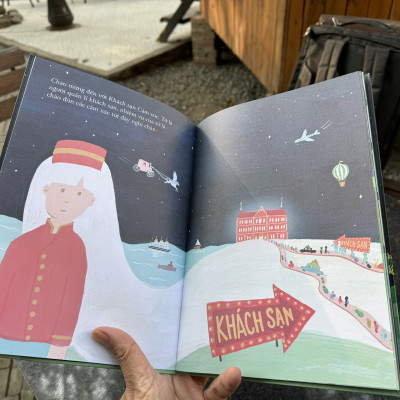 (Minh hoạ màu) KHÁCH SẠN CẢM XÚC - Lidia Brankovic – Chim Hoạ Mi dịch – San Hô Books – NXB Thanh Niên