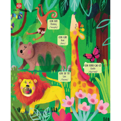 Sách - 100 Từ Vựng Đầu Tiên Của Tôi - My First 100 Words - Đinh Tị Books