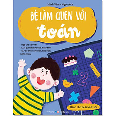 Bé Làm Quen Với Toán 4-6 Tuổi (Lựa Chọn Theo Độ Tuổi) - CASA SUNSHINE