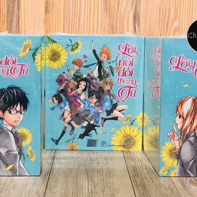 Boxset Lời Nói Dối Tháng Tư - Tặng Kèm 2 Card Nhựa Hình Nhân Vật (Bộ 12 Tập) (NXB Trẻ)