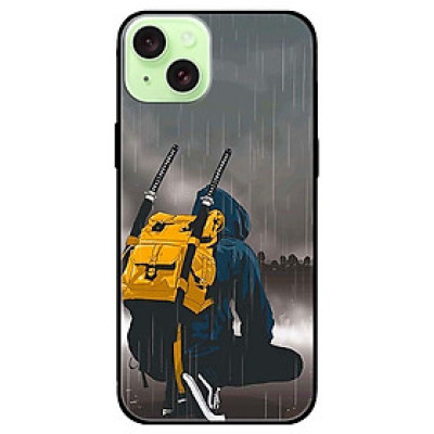 Ốp lưng dành cho Iphone 15 - Iphone 15 Plus - Iphone 15 Pro - Iphone 15 Pro Max - Dưới Mưa Ba Lô Vàng - Hàng Chính Hãng