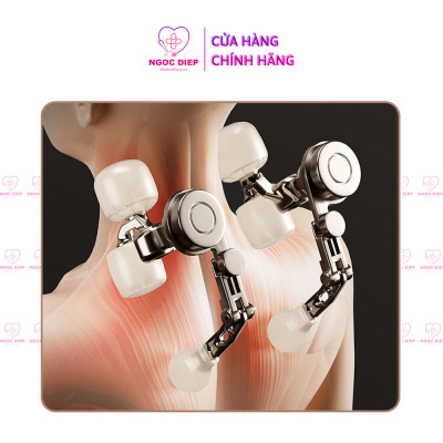 Máy Massage Cổ Vai Gáy OROMI ORM-KW125 - Mô Phỏng Massage Chuyên Nghiệp Như Đầu Ngón Tay