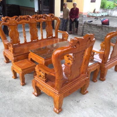 Bàn ghế Minh Quốc Đào gỗ Xoan