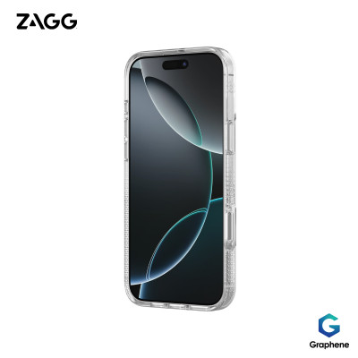 Ốp lưng ZAGG Snap RKS Clear dành cho iPhone 16 Pro/16 Promax, chống sốc lên đến 4m - Hàng chính hãng