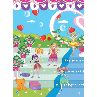 Sách - 2000 Hình Dán Trang Phục Công - Chúa Công Chúa Trí Tuệ - Minh Thắng