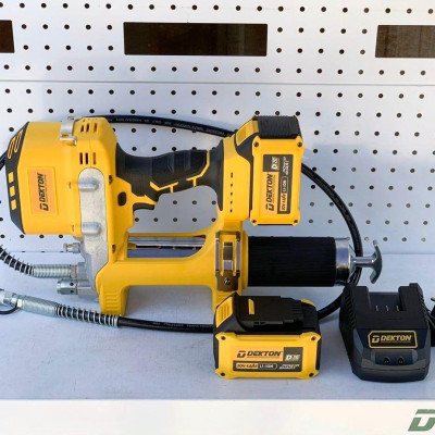 MÁY BƠM MỠ DÙNG PIN 21V DEKTON D20-GS01BL - HÀNG CHÍNH HÃNG