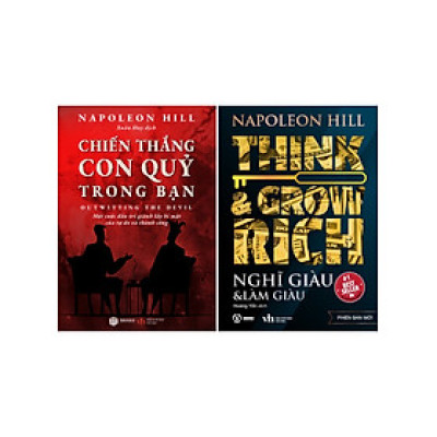 Combo Chiến Thắng Con Quỷ Trong Bạn + Think & Grow Rich - Nghĩ Giàu & Làm Giàu (Sbooks) (Bộ 2 Cuốn)_SB 	