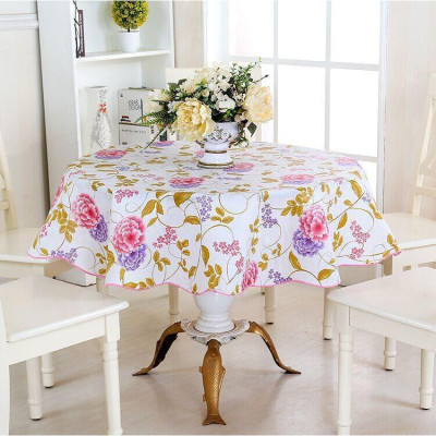 Khăn Trải Bàn Hoa Văn Dập Nổi Không Thấm Nước 152*106 Cm