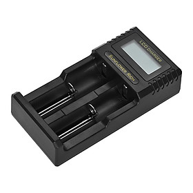  Bộ sạc pin thông minh 2 khe cắm Sunflower RiCH XXC-K 2Màn hình LCD kỹ thuật số 
