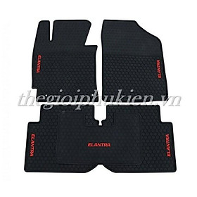 Thảm sàn, lót sàn cao su 3D cho Hyundai Elantra 2016-2019