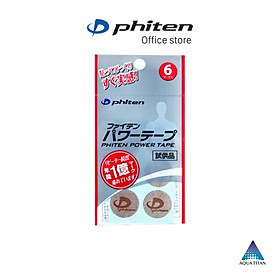 Băng Dán Cơ Phiten Titanium Power Tape 6 miếng PT623000