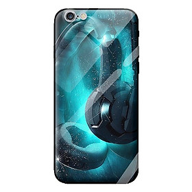 Ốp kính cường lực cho iPhone 6 Plus mẫu MUSIC 1 - Hàng chính hãng