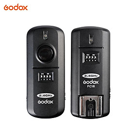 Đèn flash Godox FC-16 2.4GHz 16 kênh điều khiển từ xa không dây  cho Nikon D5100 D90 D7000 D7100 D5200 - Đen - phích cắm JP