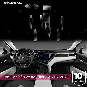CAMRY 2021 ~ 2022 PPF TPU nội thất chống xước tự hồi phục STARFILM