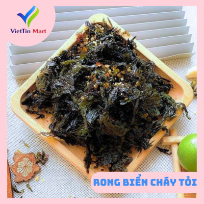 500gram rong biển cháy tỏi VSATTP (2 hũ 250g)