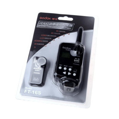 Bộ điều khiển nguồn không dây Godox FT-16S  kích hoạt từ xa cho đèn Flash Speedlite Godox Ving V850 V860C