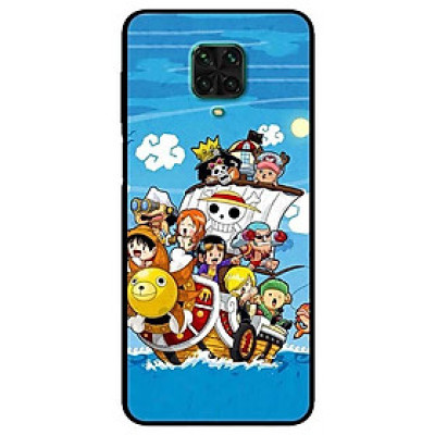 Ốp lưng dành cho Xiaomi Xiaomi Redmi 9s - 9 Pro - 9 Promax mẫu Hải Tặc Mũ Rơm Nền Xanh
