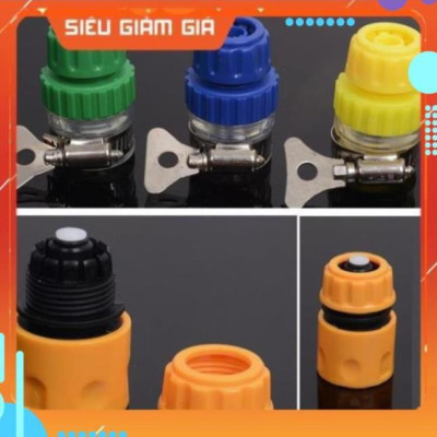 Bộ dây vòi xịt nước rửa xe, tưới cây . tăng áp 3 lần, loại 7m, 10m 206587 cút sập, + tặng đai