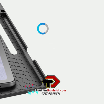 Bao da thông minh dành cho Samsung Tab S7, Tab S7+, Tab S7 FE, S8+ Plus, S8, S8 Ultra, S6 Lite P610/P615, S6 Lite 2022 Chính hãng Dux Ducis domo có khay đựng bút - Hàng Chính Hãng