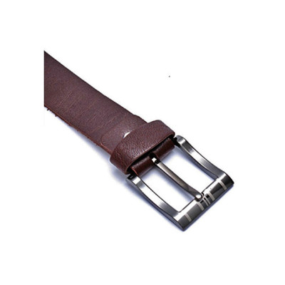 HJ4103 - Dây nịt nam Huy Hoàng 1 lớp 4P màu nâu