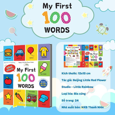 Sách - My First 100 Words - Sách Từ Vựng Đầu Đời Cho Bé - Megabook