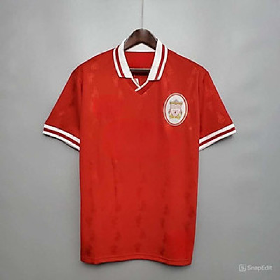 Áo Bóng Đá Retro Liverpool 1996 - Sân Nhà bản cao cấp vải Cotton Polyester