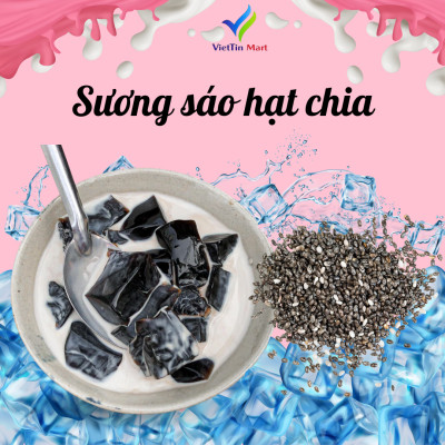 Set Chè Sương Sáo Hạt Chia Nấu 30 Chén VietTin Mart