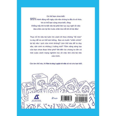 Sách - Rèn Tư Duy - Luyện Trí Não - 5 Phương Pháp Tư Duy Sâu Cho Mọi Thế Hệ - Neil Pavitt - AZ Việt Nam