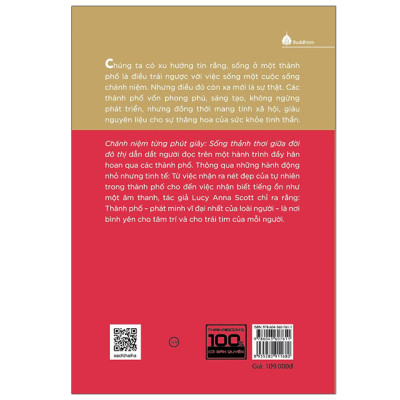 Sách  - Chánh niệm từng phút giây: Sống thảnh thơi giữa đời đô thị