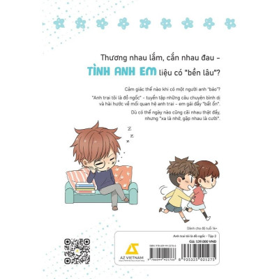 Sách - Anh Trai Tôi Là Đồ Ngốc - Tập 2 - AZ Việt Nam