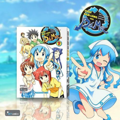 Sách - Cuộc Xâm Lăng Của Bé Mực - Tập 7 - Masahiro Anbe - AZ Việt Nam