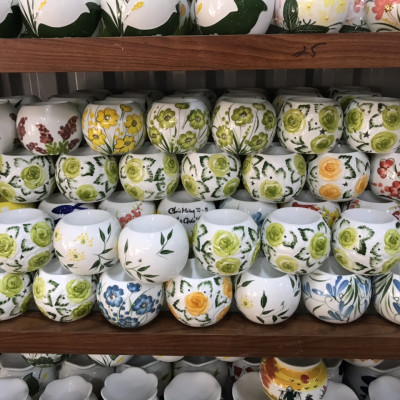 Đèn Xông Tinh Dầu Gốm Bát Tràng Size Trung