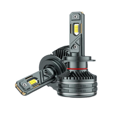 Đèn Pha/ Cos Ô tô VinFast, Đèn Led VF3/ VF5-Pro 6000K Canbus cắm chân đèn nguyên bản dòng cao cấp ống đồng đen siêu bền