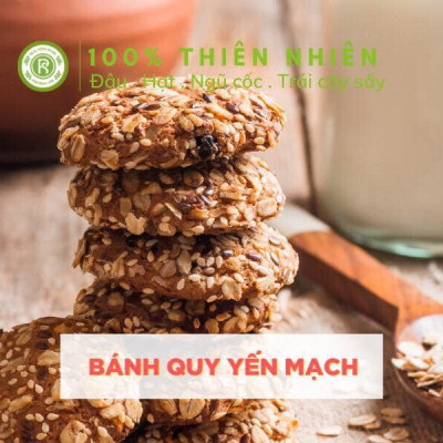 Yến Mạch Cán Dẹt Real Food (Oats) - 2kg/500g/100g/180g