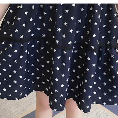 Đầm bầu họa tiết hình sao DB10