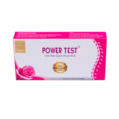 Que thử thai - Que thử phát hiện thai sớm Powertest 5mm