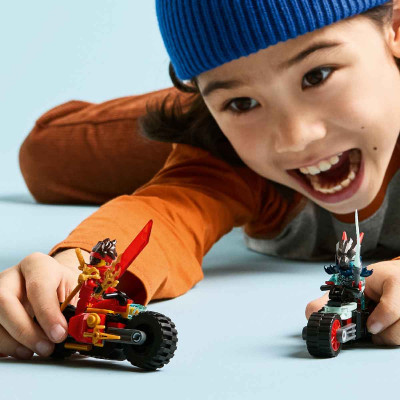 Đồ Chơi Lắp Ráp Bộ Đôi Xe Đua Tốc Độ LEGO NINJAGO 71838 (79 chi tiết)