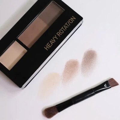 Bột Kẻ Lông Mày Chống Trôi Màu Tự Nhiên Kissme Heavy Rotation Natural Powder Eyebrow (2.3G)