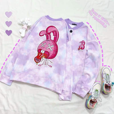 ÁO HOODIE - ÁO KHOÁC NỈ NGOẠI 3D LOANG (HD1930 - X-ME)