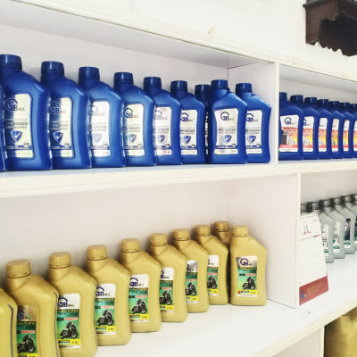 DẦU NHỚT XE MÁY (4T) BÌNH 0.8L - GB SynMax Ultra 4T, SAE 20W40, API-SL, JASO MA2